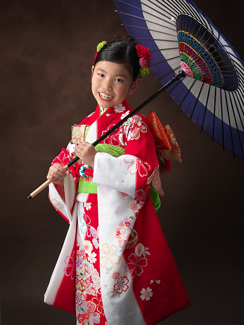 七五三 7歳 女の子