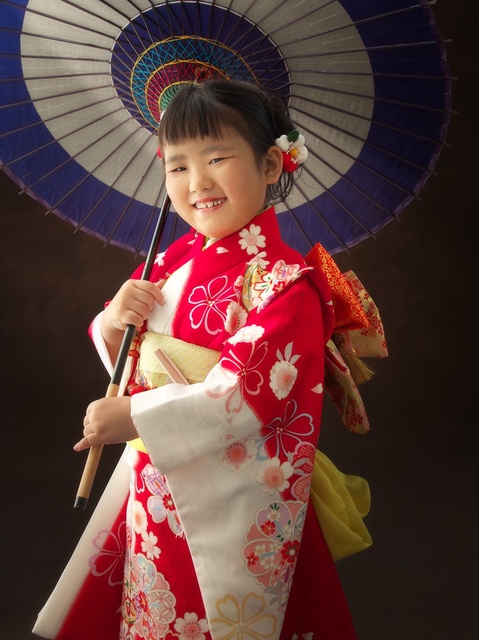 七五三 7歳女の子