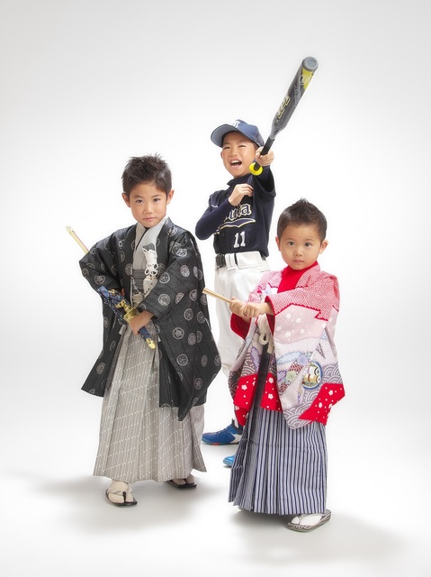 七五三　兄弟写真