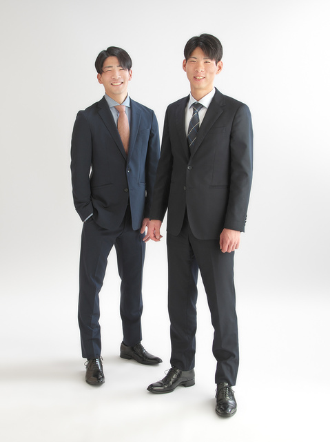 成人式　兄弟撮影