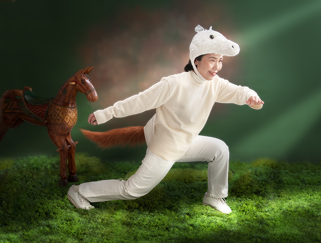 午年　年賀状用写真