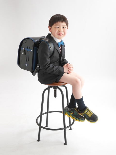 小学校入学記念写真
